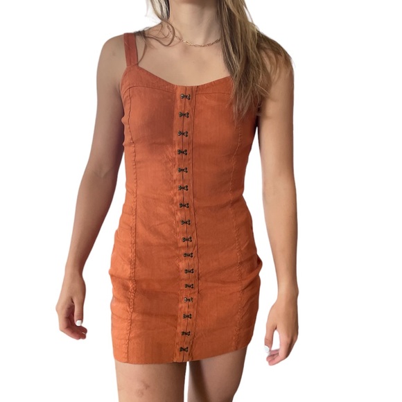 Leith Dresses & Skirts - Keith Linen Mini Dress